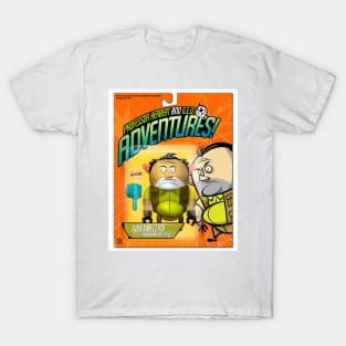 PROFESSOR HERBERT AND G.E.O. ADVENTURES: TUCK SMELLISH Action Figure Art Print T-Shirt